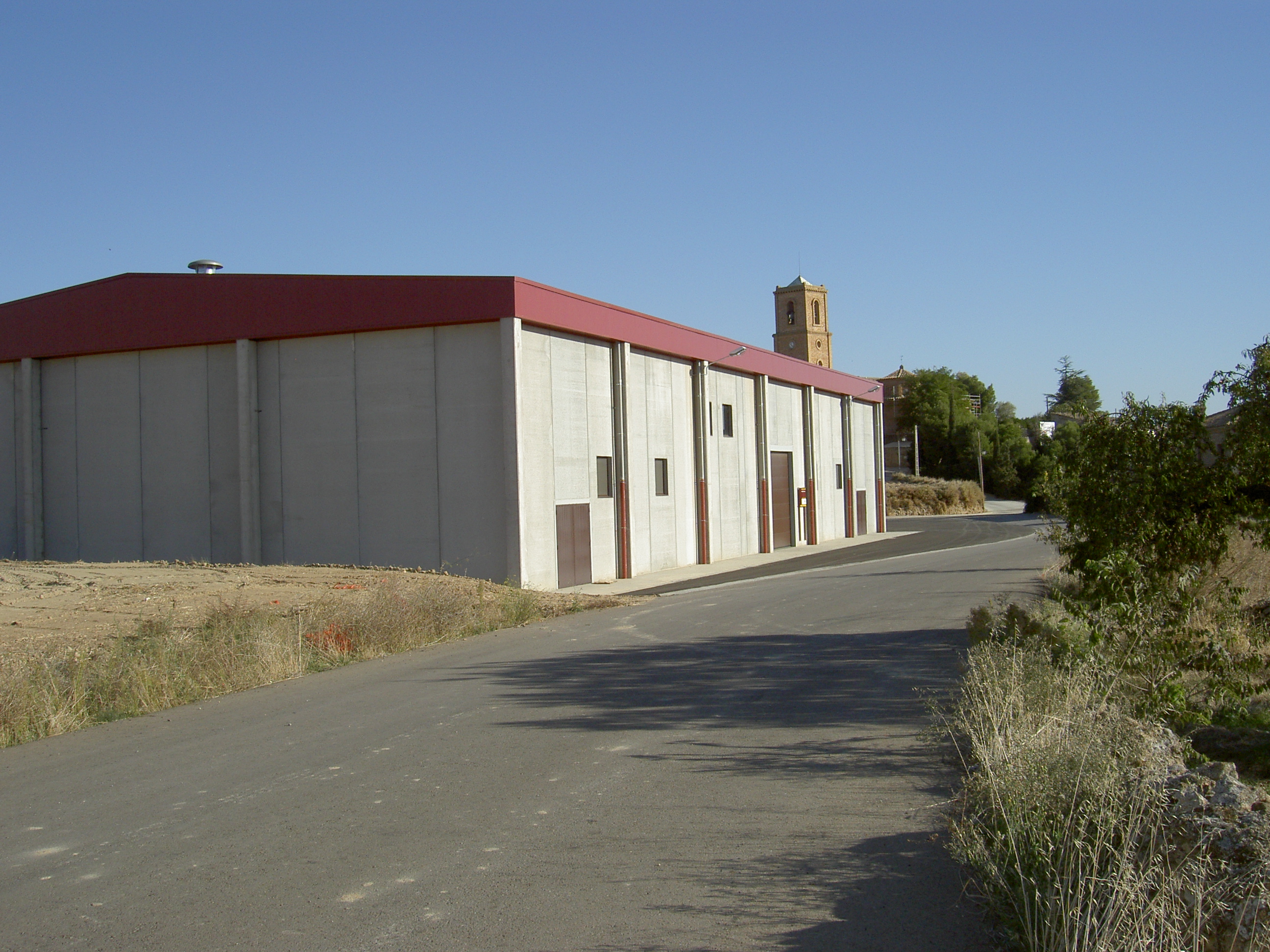 Edificio municipal de Laluenga construido por Gran Pico